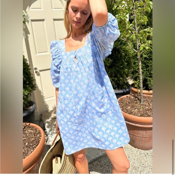 NEW Emerson Fry ADELINA LONG SLEEVE DRESS SUNDAY FLOWERS ORGANIC small - Picture 7 of 12